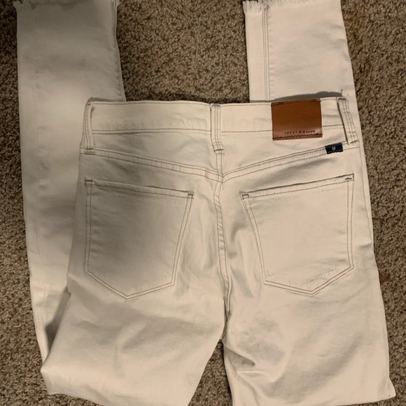 Lucky white skinny jeans size 25 woman's - Picture 4 of 4